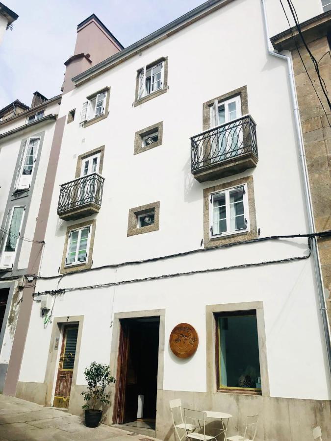 Apartamento Casco Historico Apartment ซานติอาโก เด กอมโปสเตลา ภายนอก รูปภาพ